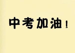 中考冲刺——科目复习方法